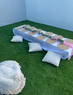 Low picnic table | Low boho table 
