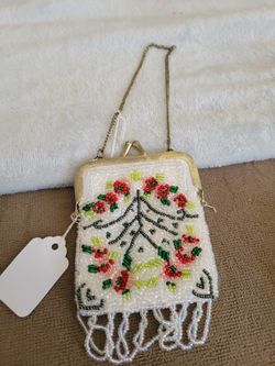 Vintage Mini Beaded Purse