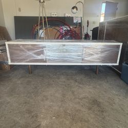 MID CENTURY TV STAND 