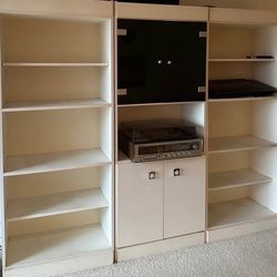 White Entertainment Center