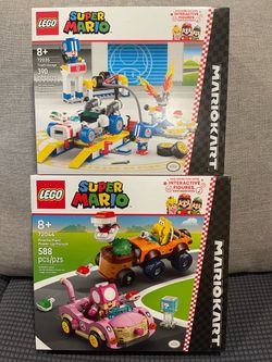 LEGO Super Mario Toad’s Garage 72035 and Piranha Plant Power-Up Pursuit 72044