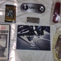 Vintage Motorcycle Memorabilia And Parts