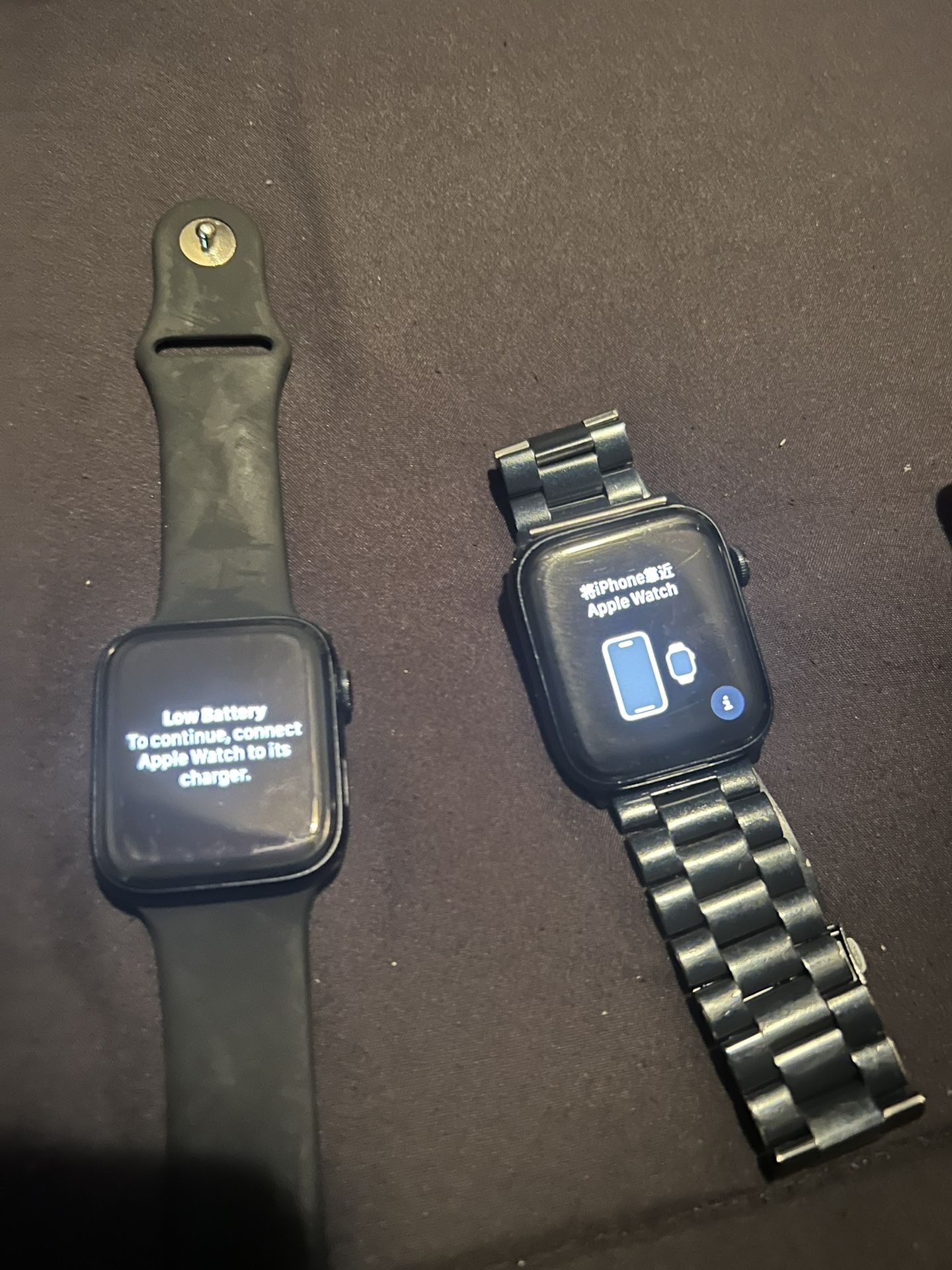 2 Apple Watches 2nd Generation