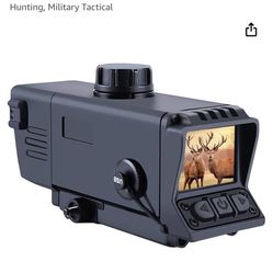 Night Vision Monocular - Digital Night Vision Scope with 1.6" 640x480 HD IPS Display, Audio &Video Recording Camera Function, 850nm IR Illuminator, 4