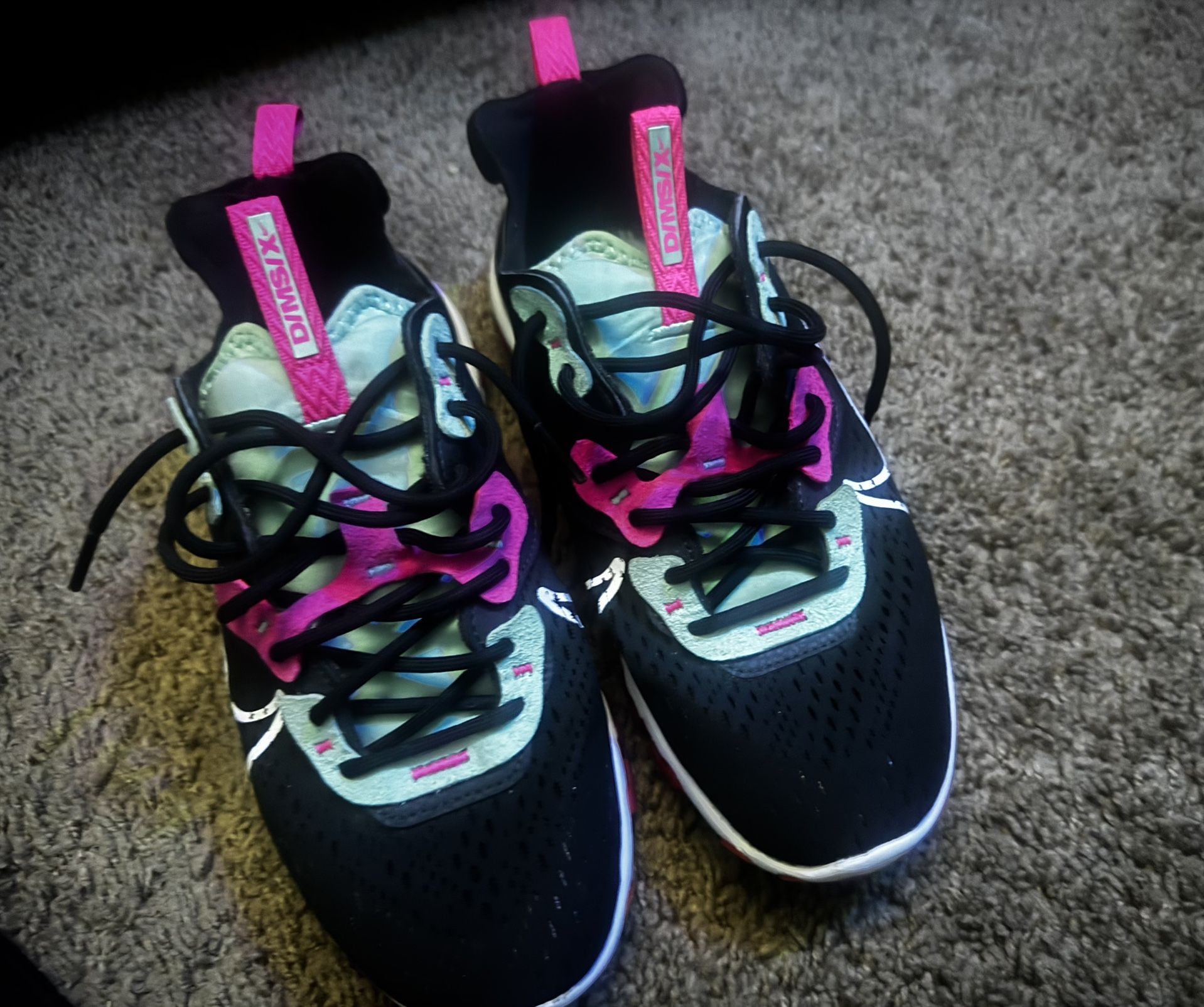 Nike Wmns React Vision 'Dark Smoke Grey Pink Blast'