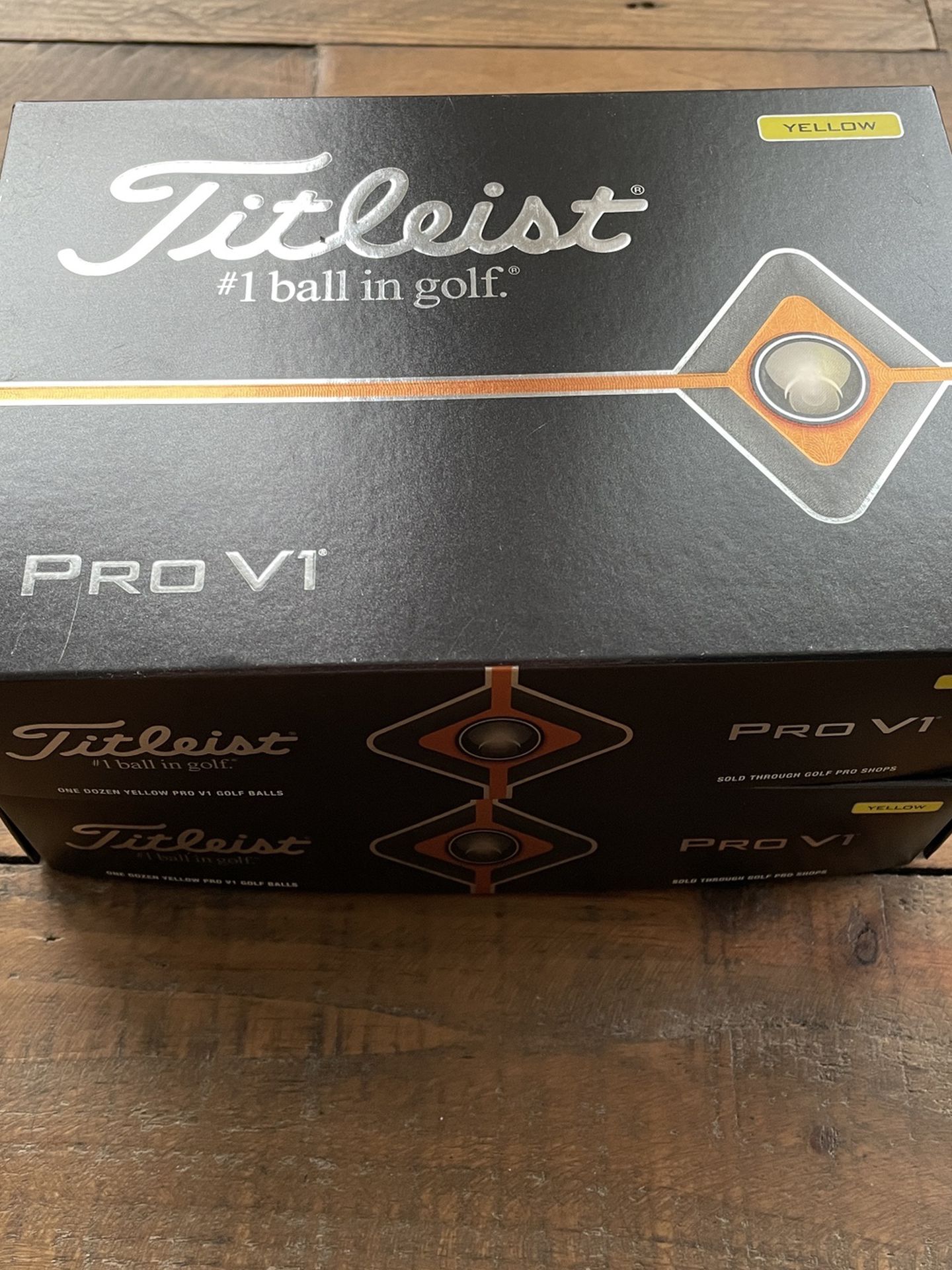 Brand New Titleist Prov1 Golf Balls (yellow)