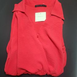 Nordstrom fraiche by J Red Romper