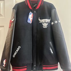 Original chicago Bulls varsity Jacket Large