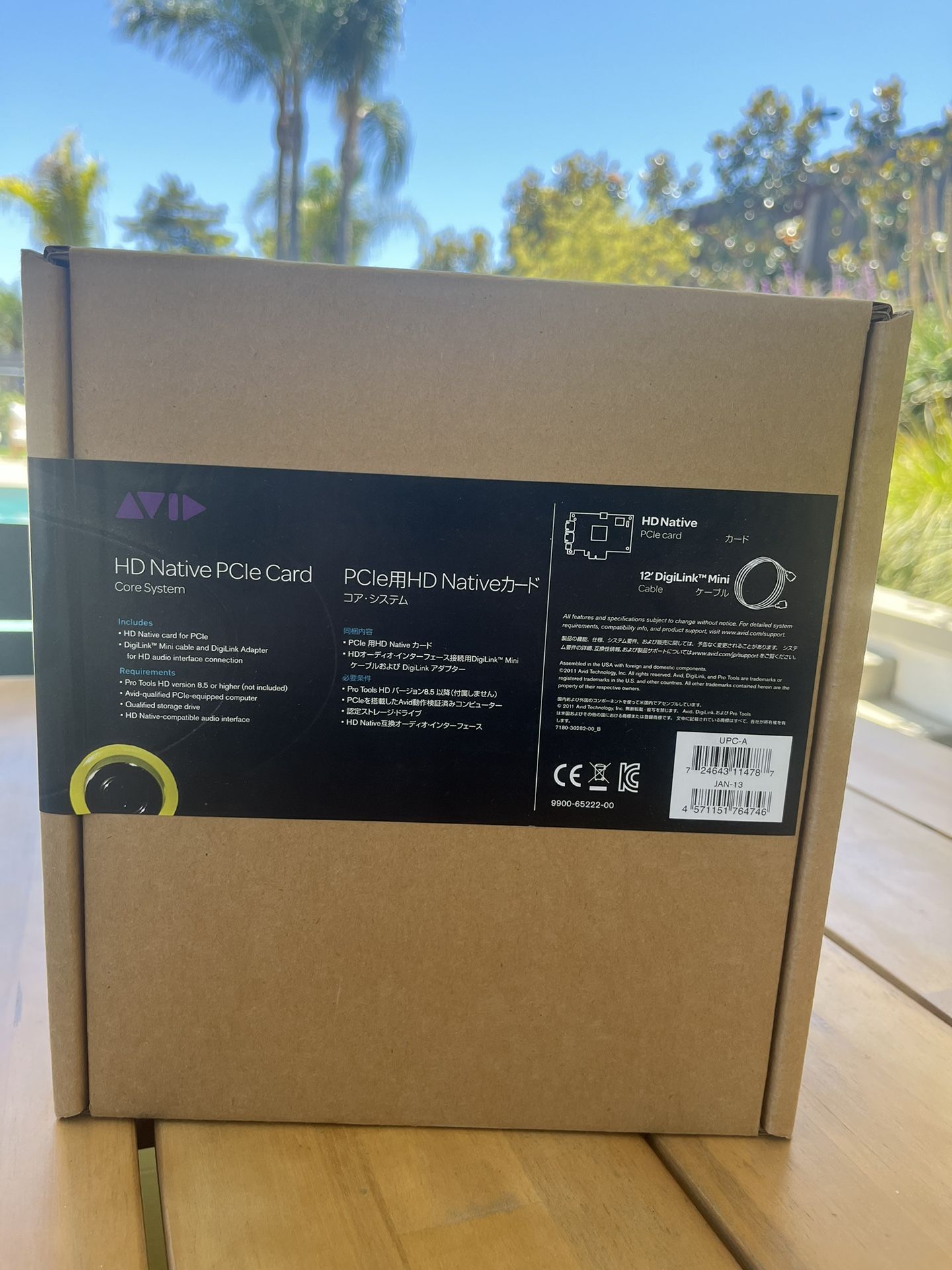 Avid Pro Tools Native PCIe Card