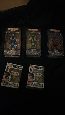 Mortal Kombat Klassic Figures & Funko Pop Lot