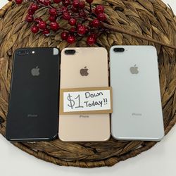 Apple iPhone 8 Plus 5.5'' - 90 Day Warranty - Payments Available With $1 Down 