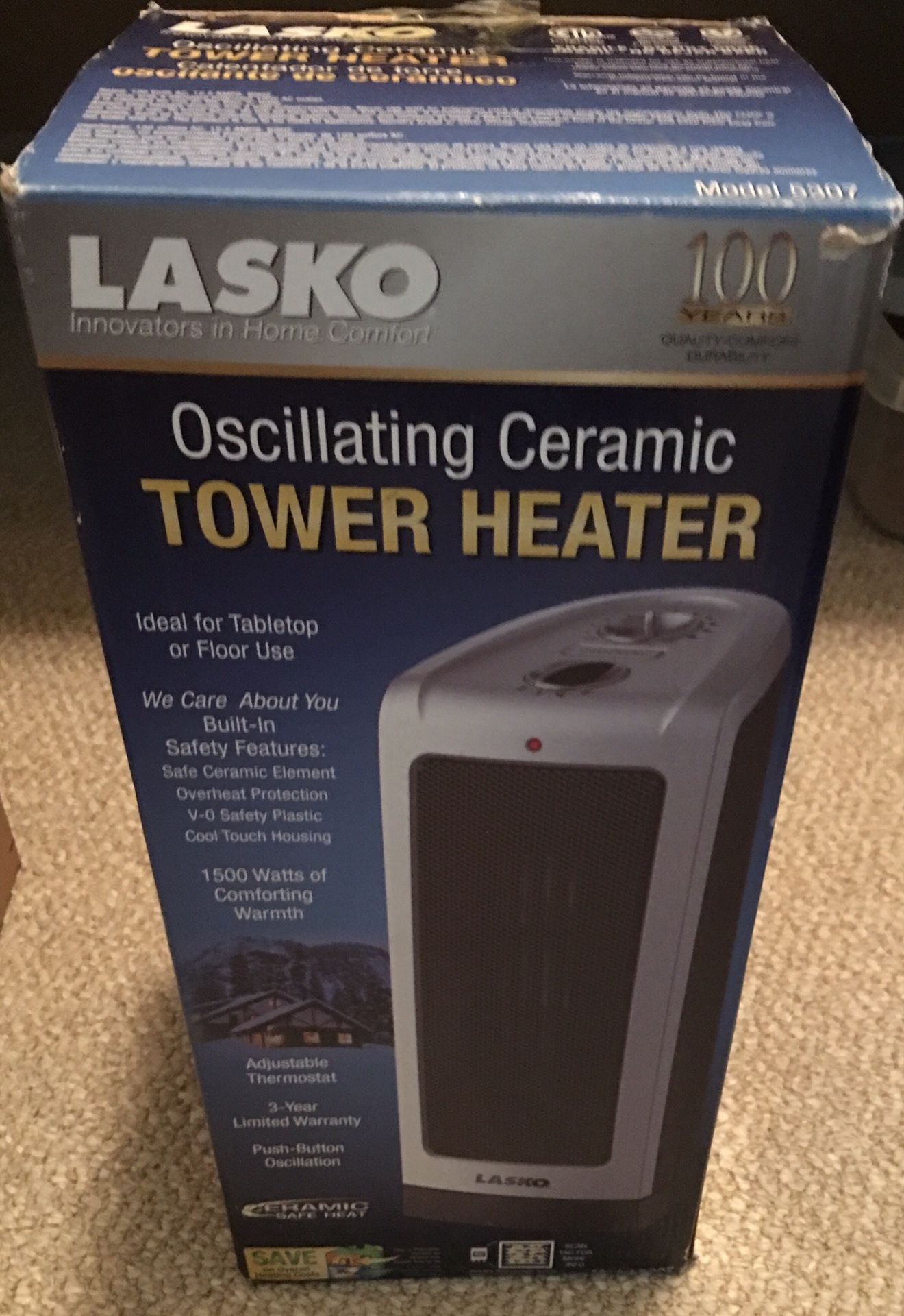 Tower Heater.