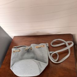 Small denim purse