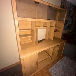   Computer Desk 66"W 72"Η 20..5" D