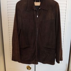 Canali brown suede jacket
Made in Italy 
Great condition 
