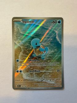 Pokémon Squirtle 170/165