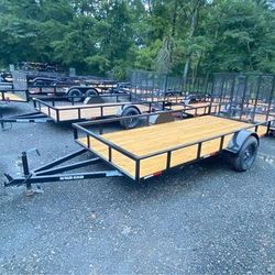 New 6.5x14 Utility Trailers 