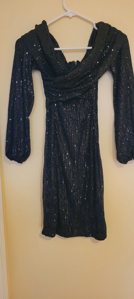 Brand new womens party dress size S and 6 used waist belt all $12
