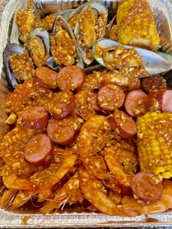 Cajun seafood