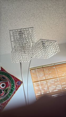 Crystal Bead Floor Lamp