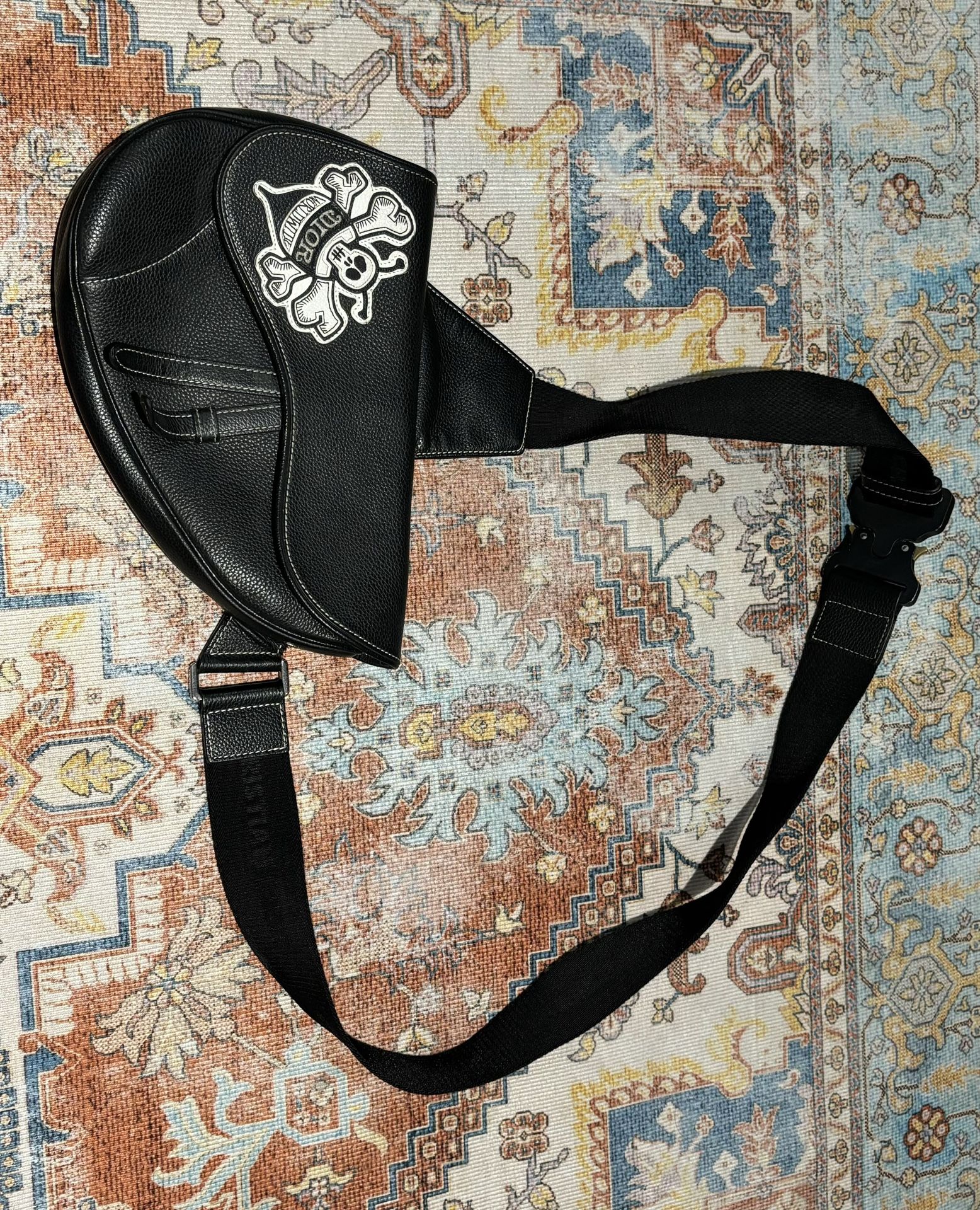 Dior X Sean Stussy Saddle Bag