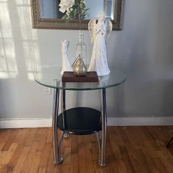 Beautiful Glass Side Table
