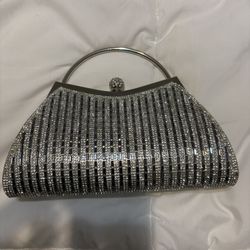 Rhinestone Clutch Purse