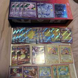 Vintage And Modern Pokemon Cards