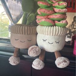 Green House Potted Plant Plush Set 