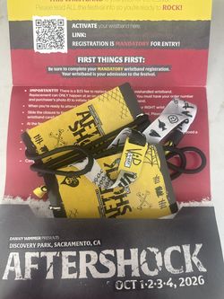 Aftershock vip