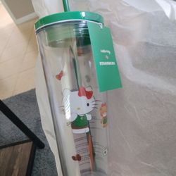 Hello Kitty Starbucks Edition Tumbler