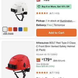 Milwaukee Hard Hat 