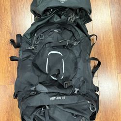 Brand New Osprey Aether 65 Backpacking/Hiking Backpack