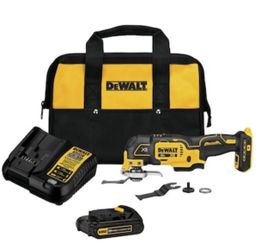 DEWALT DEWALT 20V MAX XR Oscillating Tool Kit, 3-Speed (DCS356C1)
