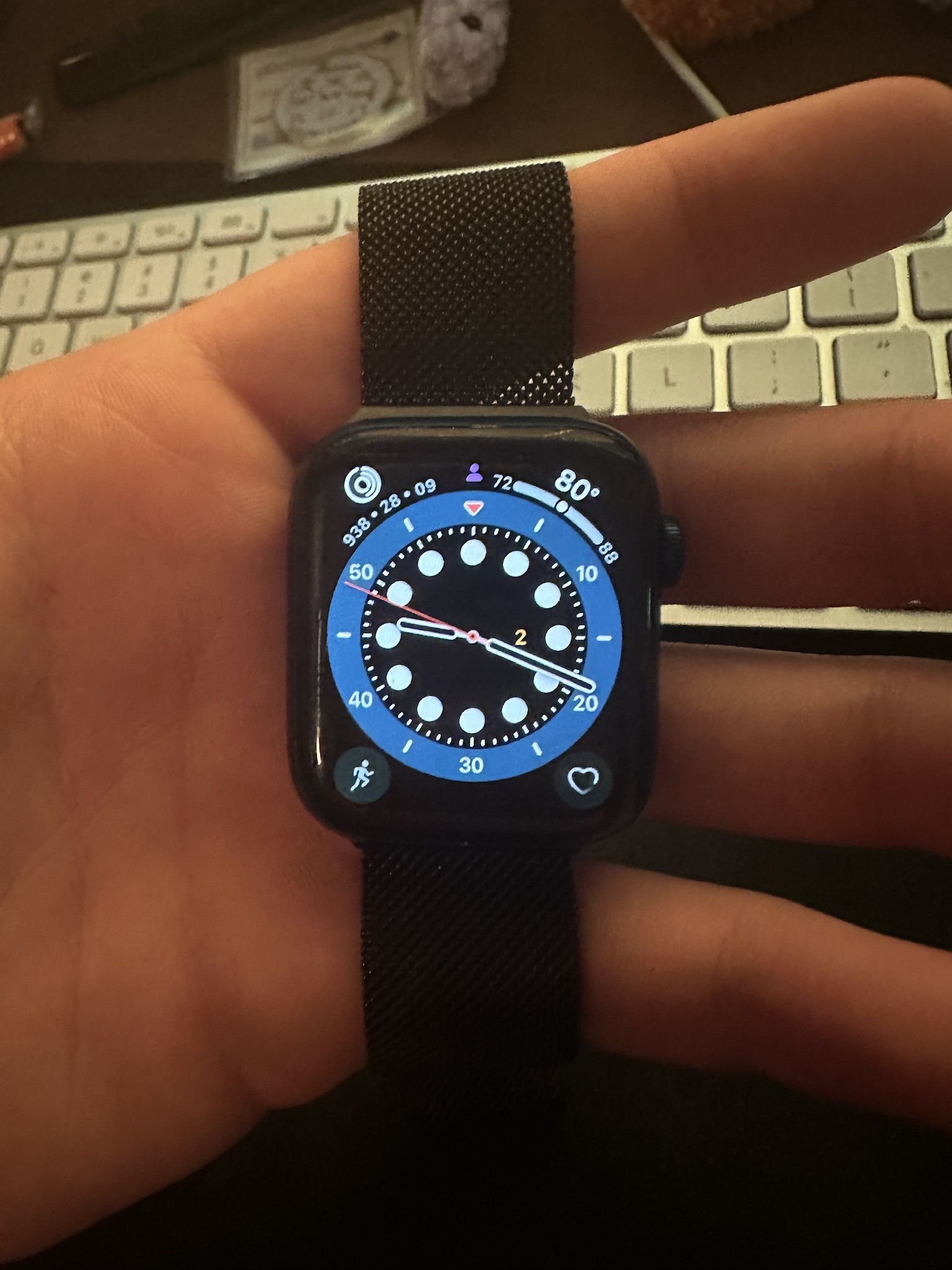 Series 6 Apple Watch - Navy Blue, Excellent Condition