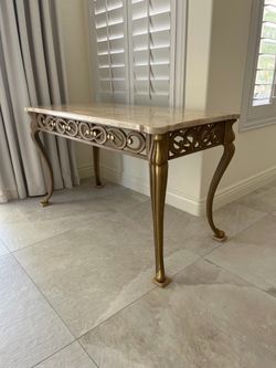 Stone Console Table