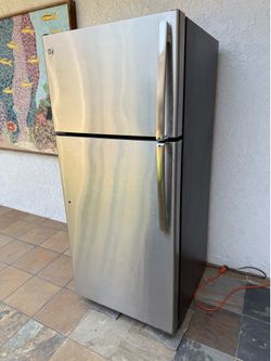 GE Refrigerator READ 15.5 cu.ft. Top Freezer Stainless