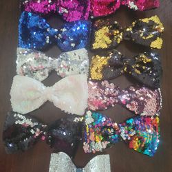 Girls Hair Bows Bundle