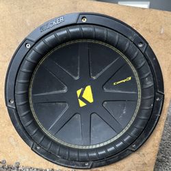 12" Kicker Comp Speaker