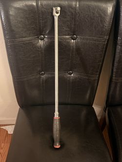 Snap-On 1/2" Drive 24" Soft Grip Handle Breaker Bar (Red)