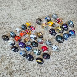 NFL Mini Football Helmet Lot Collection Riddell & Unbranded
