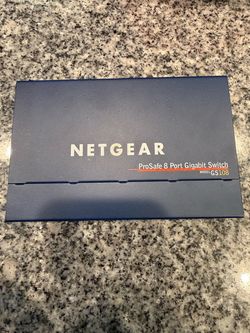 Free Netgear 8 port gigabit switch