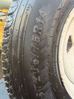 St205/r14 tire and rim