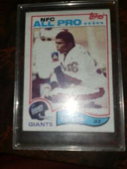Lawrence Taylor 1982 Topps #434 Giants Rookie