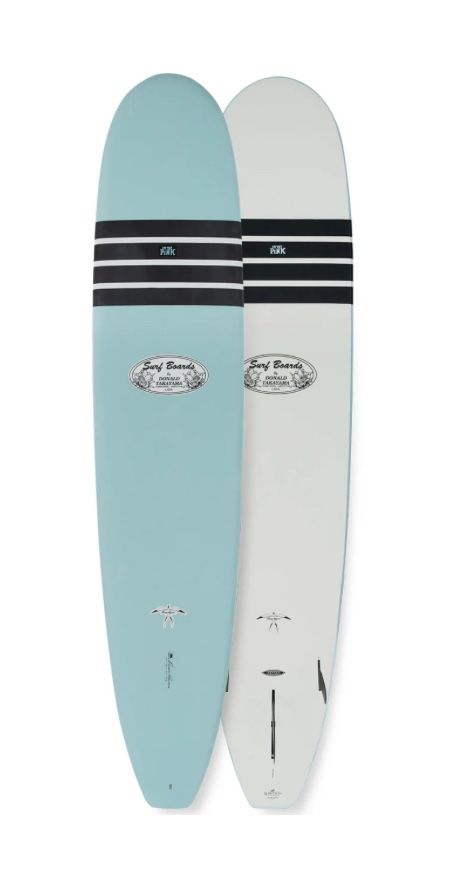 9’0 Donald Takayama ITP Surftech Sofftops Longboard Surfboard W/ Fins!