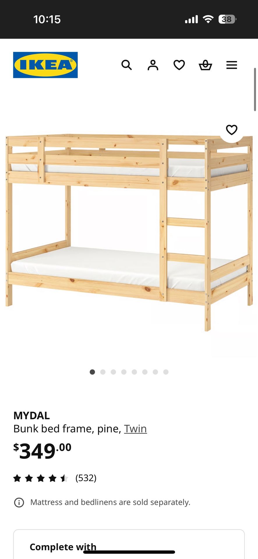 Bunk Bed Twin