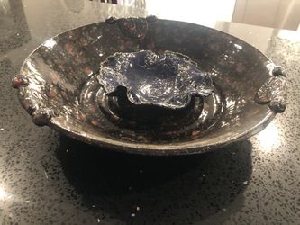 Hand made ceramic serving dish