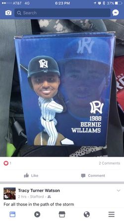 Bernie Williams Potomac Nationals Bobblehead