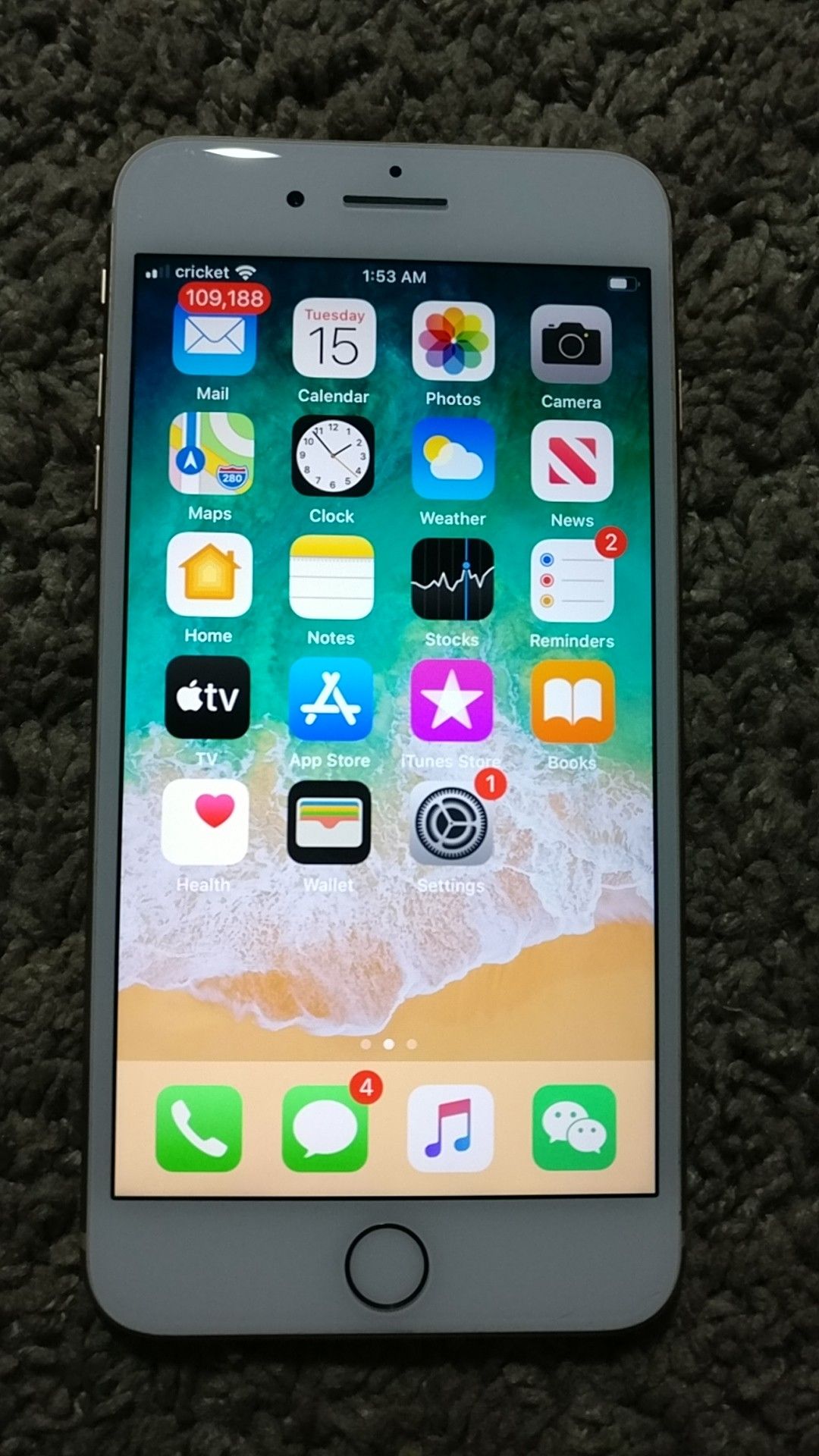 At&t iPhone 8 plus 64gb great condition