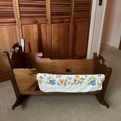 Antique Baby Cradle